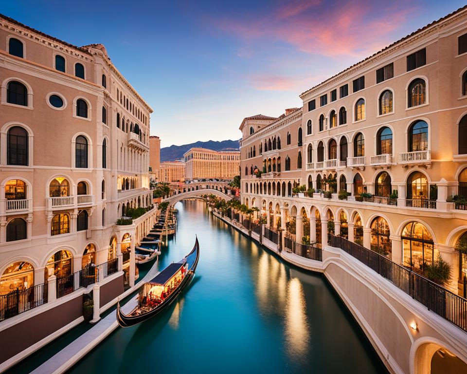 Las Vegas hotel canals