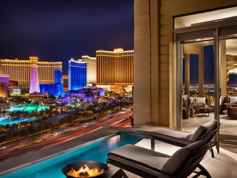 las vegas hotel balcony