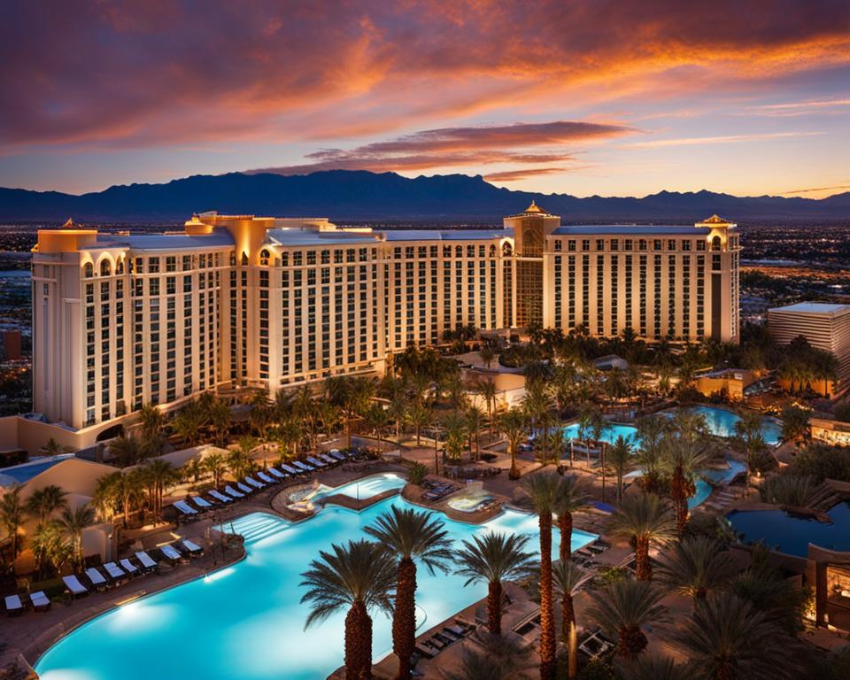 las vegas hotel best pool