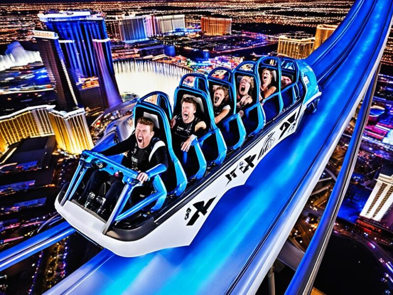 las vegas hotel roller coaster