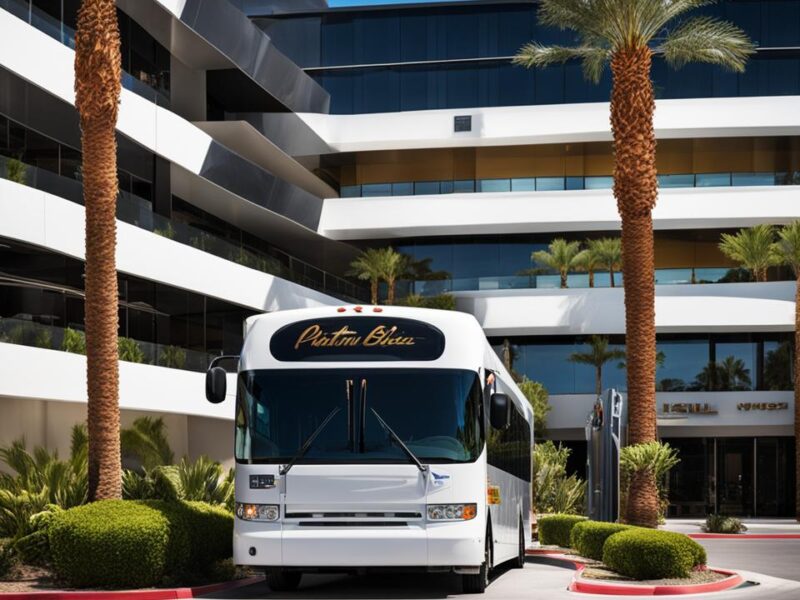 las vegas hotel with airport shuttle