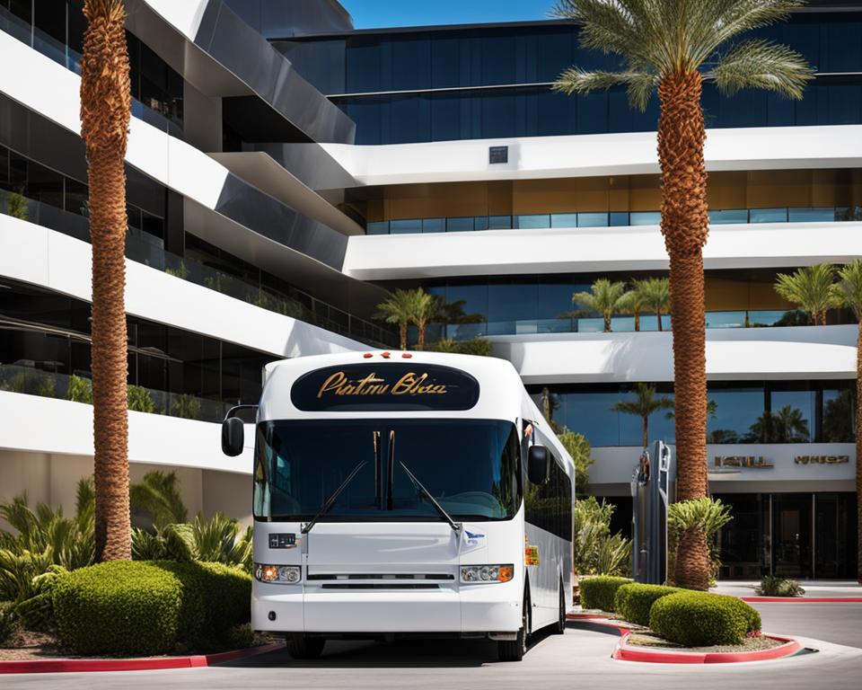 las vegas hotel with airport shuttle