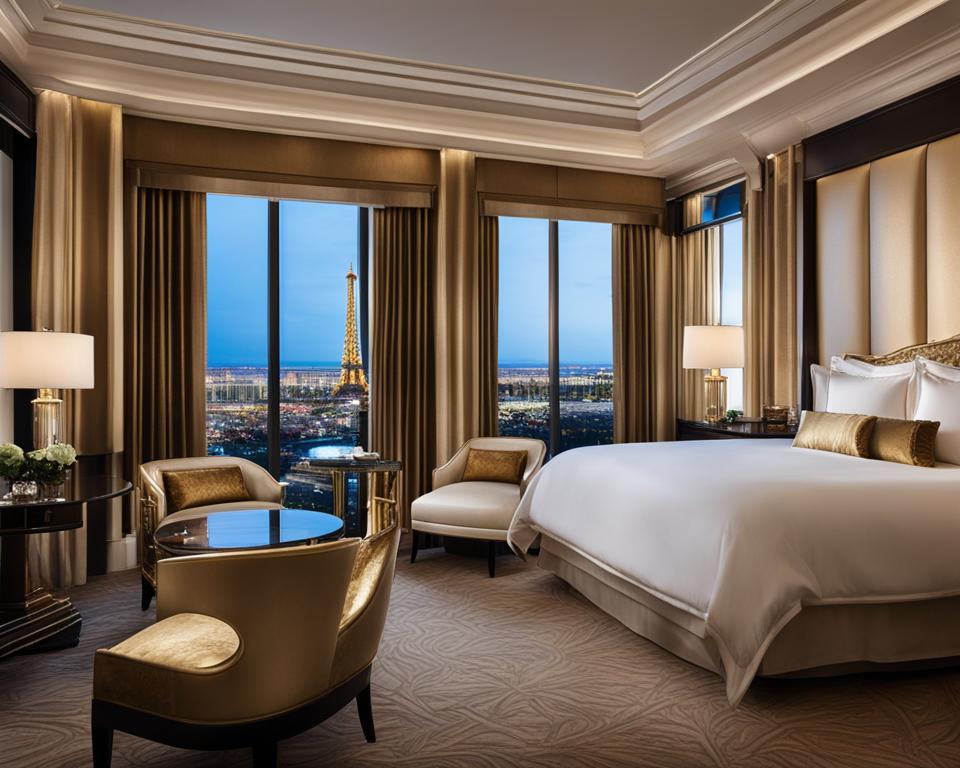 paris las vegas luxury rooms