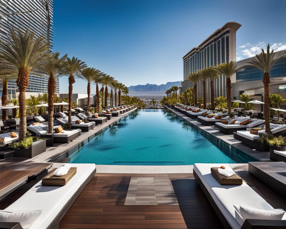 rooftop pool deck