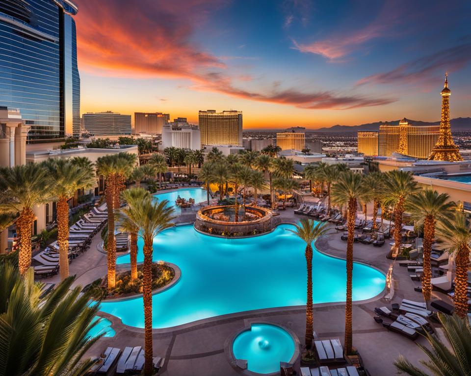 what las vegas hotel has the best pool