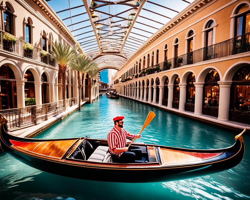 which las vegas hotel has canals