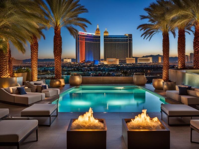 which las vegas hotel has indoor pool