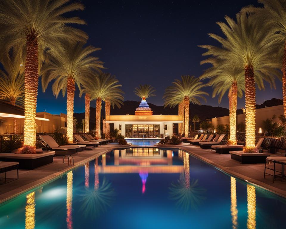 which las vegas hotel pools are open in the winter