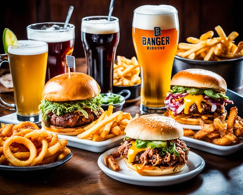 Banger Brewing Restaurant Pub Food