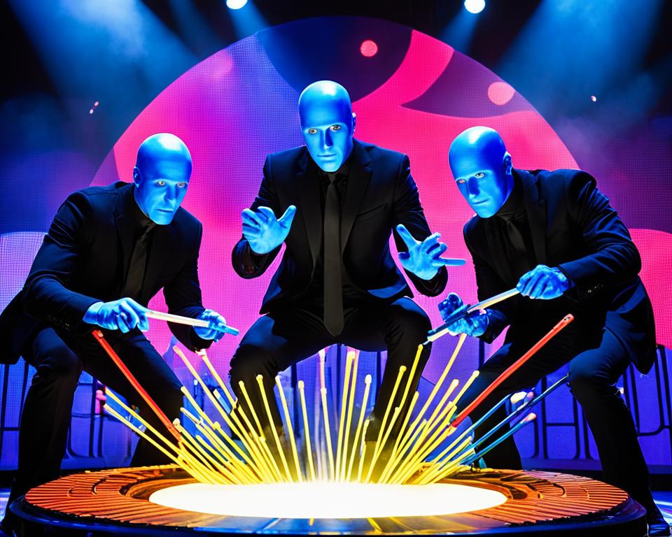 Blue Man Group show