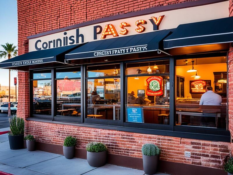 Cornish Pasty Co. Restaurant Downtown Las Vegas