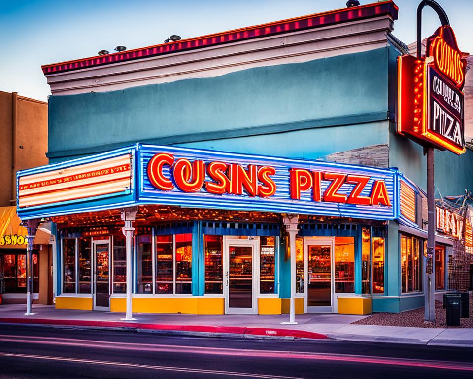 Cousins New York Pizza & Pasta Restaurant Downtown Las Vegas