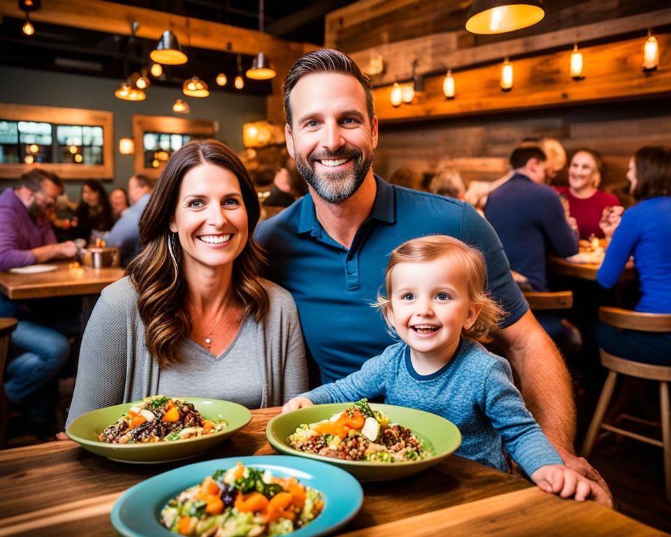 Family-friendly dining at 595 Craft and Kitchen