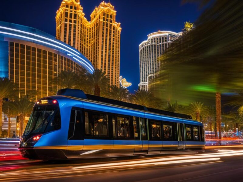 Mirage-Treasure Island Tram Las Vegas