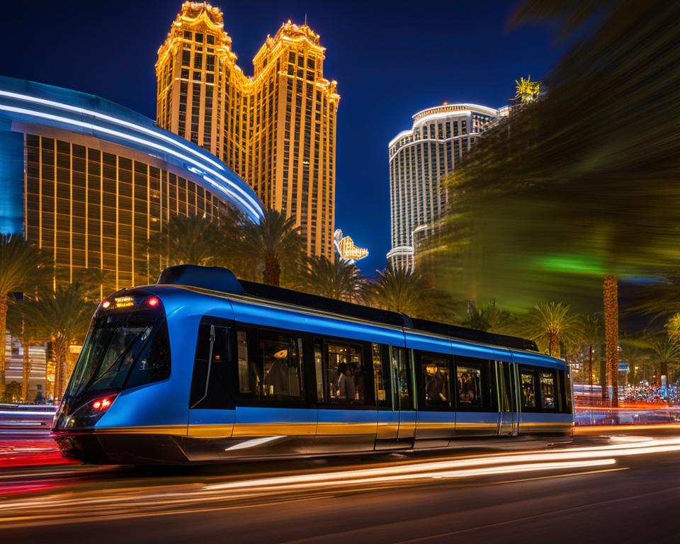 Mirage-Treasure Island Tram Las Vegas