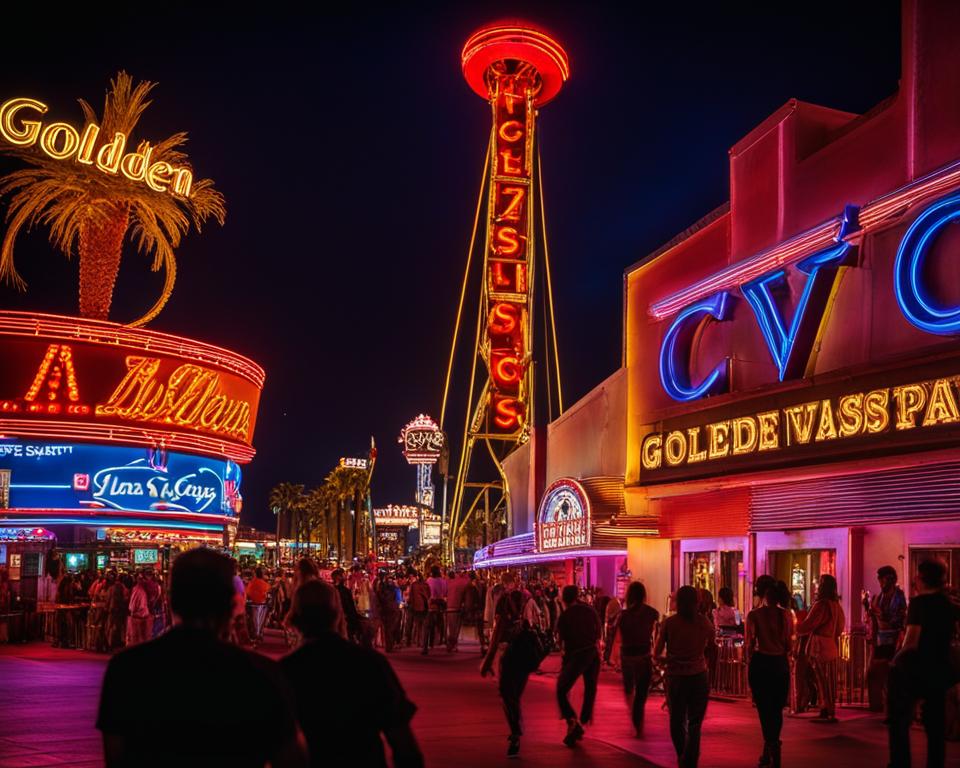 Nightlife in Downtown Las Vegas