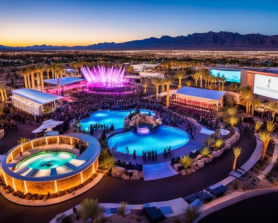 Outdoor corporate event venues in Las Vegas