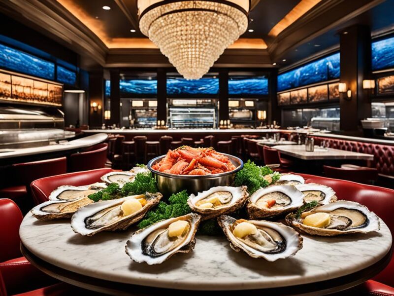 Oyster Bar at Palace Station Restaurant Downtown Las Vegas