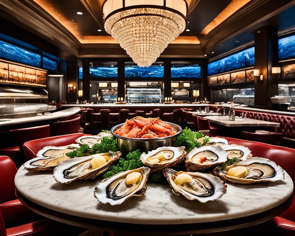 Oyster Bar at Palace Station Restaurant Downtown Las Vegas