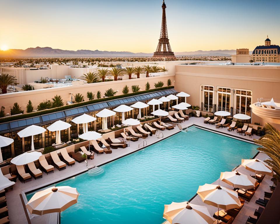 Paris Las Vegas pool