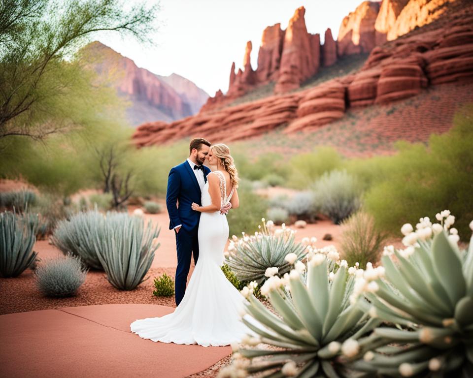 Red Rock Canyon wedding