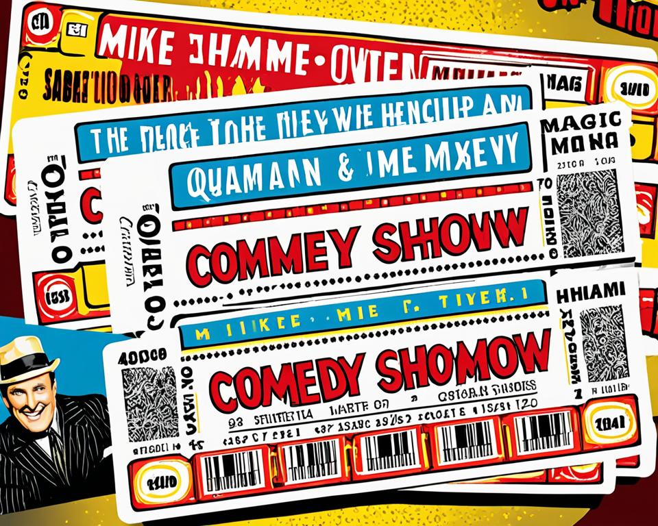 comedy show tickets